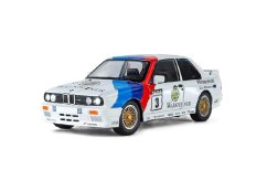 BMW M3 E30 metal model toy battery lights sound 1:24 White Rallye