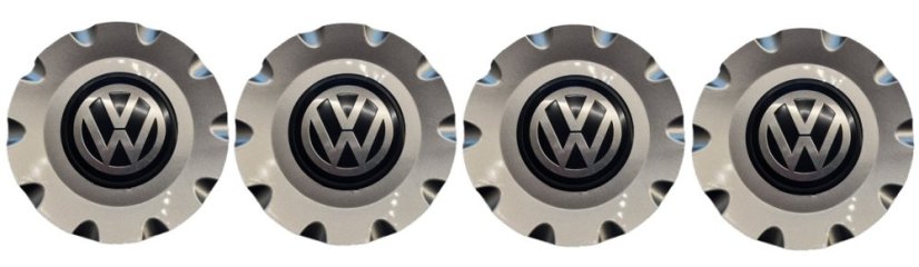 4pcs VW Volkswagen wheel center cap 147.5mm silver