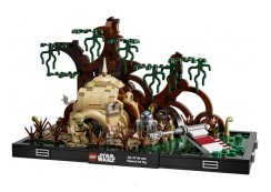 LEGO Star Wars™ 75330 Jediský trénink na planetě Dagobah diorama