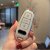 LUXURY key cover for Audi cars white glossy/Chrome