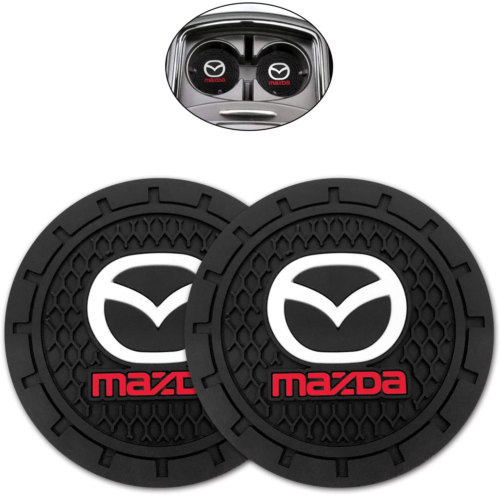 MAZDA 2 pcs Coasters, drink mat for the drink holder