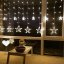 LUMA LED 138 LED light chain, hanging star 3m - cable 1.5m, warm white