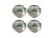 Wheel center cap MERCEDES BENZ 75mm chrome B66470202