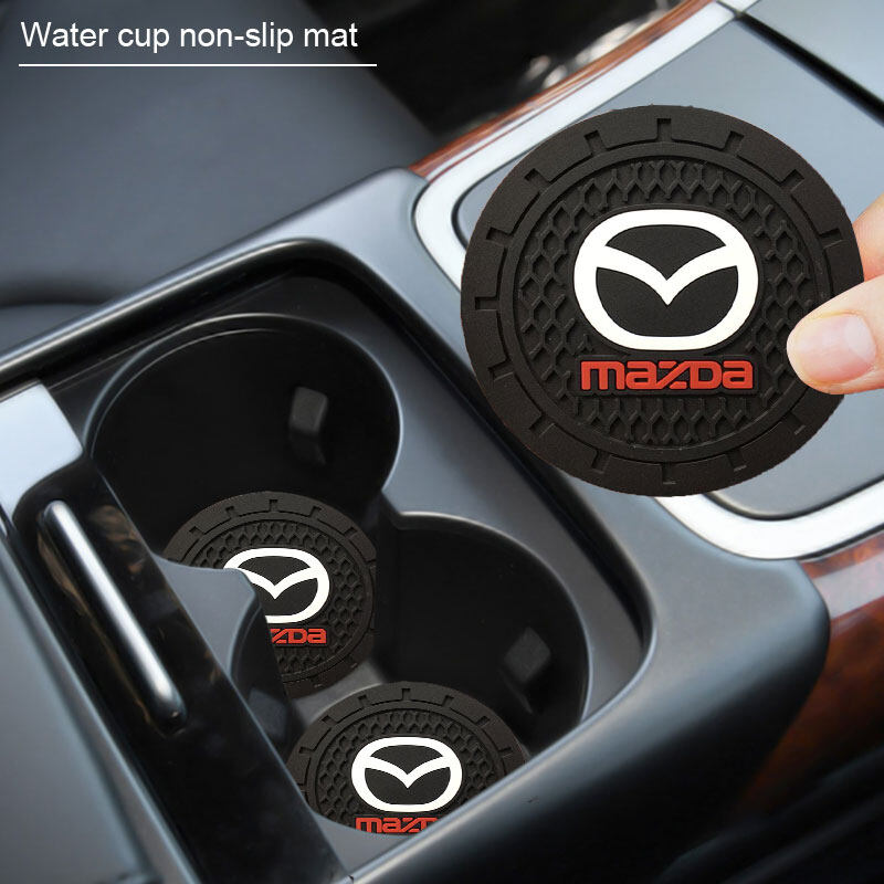 MAZDA 2 pcs Coasters, drink mat for the drink holder