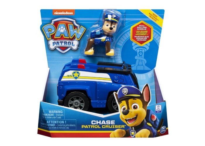 SPIN MASTER Paw Patrol Chase-ajoneuvon perusta