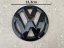 VW GOLF IV MK4 (1998-2004) (12,2cm a 11,2cm) embleem voor en achter, logo - zwart glanzend