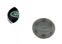 Hjulcenterkappe LAND ROVER 62mm sort grøn BJ32-1130-AB