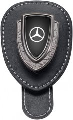 MERCEDES suporte para óculos para tela, suporte para óculos - couro preto
