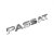 PASSAT inscription - shiny chrome 187mm