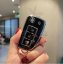 LUXURY key cover for NISSAN cars black glossy/chrome