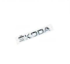ŠKODA nápis - chróm lesklá 143mm
