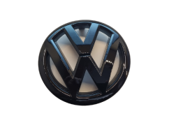 VW GOLF 7.5 MK7 (2018-2020) front emblem, logo (13,5cm) 5KO853601C - black glossy
