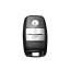 LUXURY key cover for KIA cars white glossy/Chrome