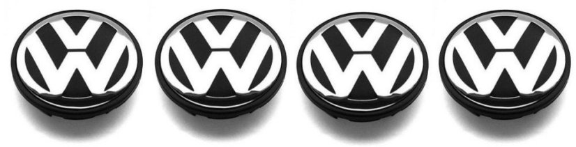 4pcs Wheel caps, center wheel covers VW VOLKSWAGEN 56mm 1J0601171