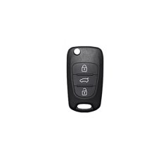LUXURY key cover for HYUNDAI cars black glossy/chrome