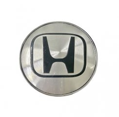 Hjul mittkapsel HONDA 60mm silver svart
