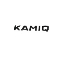 KAMIQ -opschrift - zwart glanzend 147mm