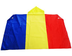 Original hooded body flag (150x90cm, 3x5ft) - Romania