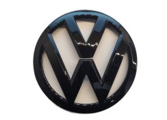 Badge avant logo VW GOLF VII (2012-2022) (13,5cm) - noir brillant 5G0853601