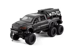 Dodge RAM Mammoth lelu metallimalli paristokäyttöiset valot ääni 1:24 Musta