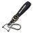 Harley Davidson Chaveiro, couro preto
