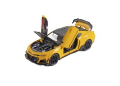 Camaro Hornet jucărie model metalic lumini cu baterie sunet 1:32 Galben