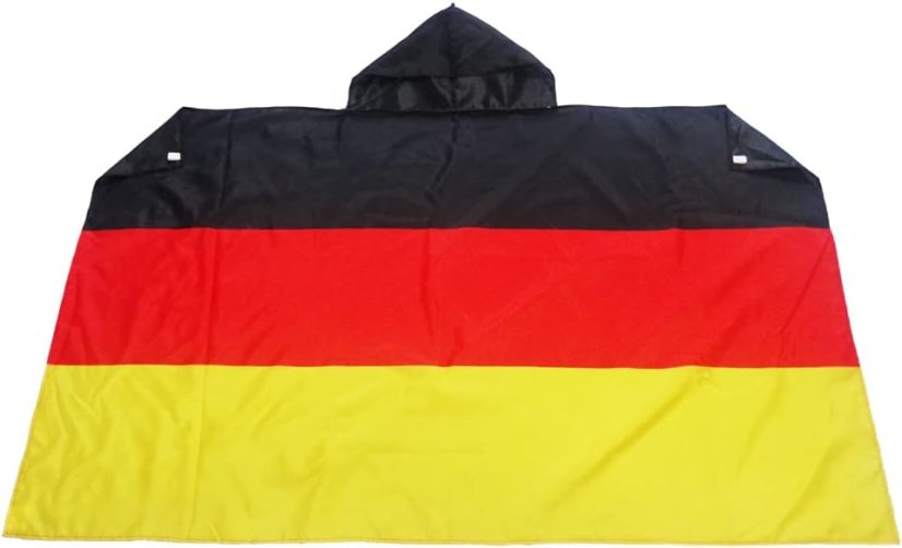 German Original Body Flag with Hood (150x90cm, 3x5ft) - Germany