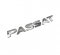 Επιγραφή PASSAT - γυαλιστερό χρώμιο 187 χλστ