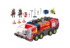 PLAYMOBIL 71371 Luchthavenbrandweerwagen met licht en geluid