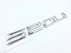 520Li inscription old style - chrome