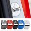 4 pcs RENAULT Protective cover for the door latch- silver
