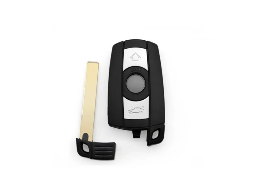 BMW 5 series 3 button remote key blank with Key Blade