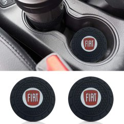 FIAT, 2 pcs Coasters, drink mat for the drink holder