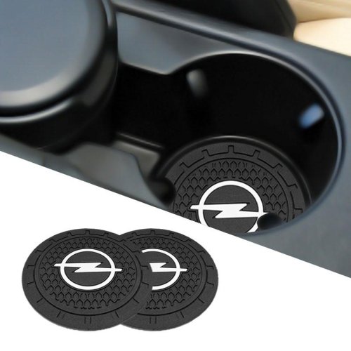OPEL, 2 pcs Coasters, drink mat for the drink holder