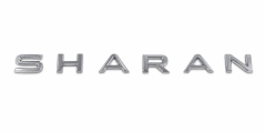 SHARAN nápis - chromový 230mm