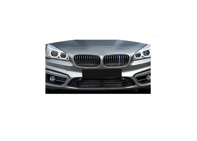 BMW 2 F45 F46 2015-2019 M-Performance strips for the front mask