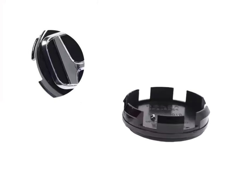 Wheel center cap HONDA 69mm black chrome 44732-T2A-A31 44732-T7W-A01 08W40-SWN-9000-02 08W15-SDE-7N0A2 08W40-SLG-90001