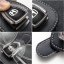 HONDA leather holder for glasses for the screen, holder for glasses - black leather