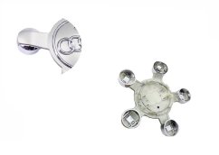 Wheel center cover AUDI 135mm silver 8R0601165