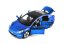Tes model 3 toy metal model battery lights sound 1:32 Blue