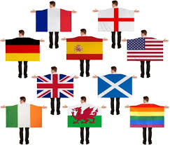 Flags on the body