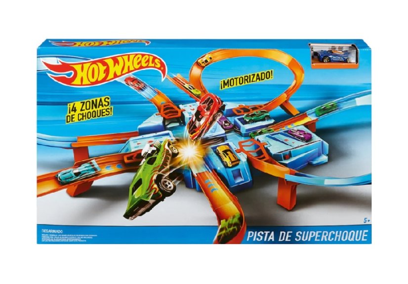 MATTEL HOT WHEELS Criss Cross Crash track DTN42