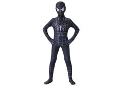 Παιδική στολή Spiderman L 130 cm εκ. Μαύρο