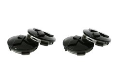 4pcs Wheel center caps MITSUBISHI 60mm black MB579402