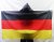 German Original Body Flag with Hood (150x90cm, 3x5ft) - Germany