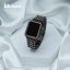 APPLE WATCH Band for Women Screen Protector Diamond Crystal Protective Case with Metal Band for iWatch Series ULTRA Black 49mm