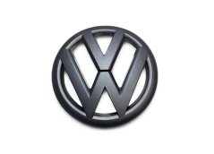 VW GOLF 7.5 MK7 (2018-2020) front emblem, logo (13,5cm) 5KO853601C - matte black