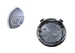 Wheel center cover AUDI 77mm gray matt 4L0601170