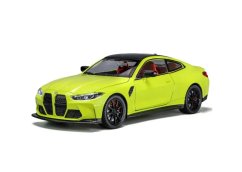 BMW M4 metal model toy battery lights sound 1:24 Green