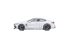 BMW M8 metalen model speelgoedbatterijverlichting klinkt 1:32 Wit